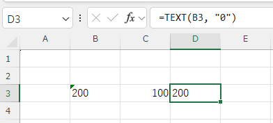 TEXT 関数で文字列